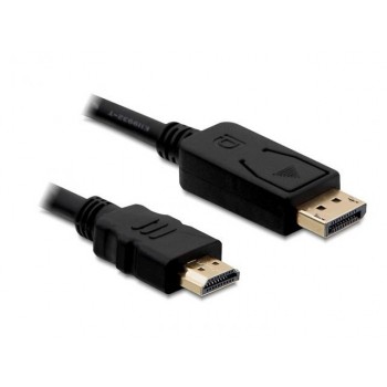 Kabel DISPLAYPORT M - HDMI M 5m Gold