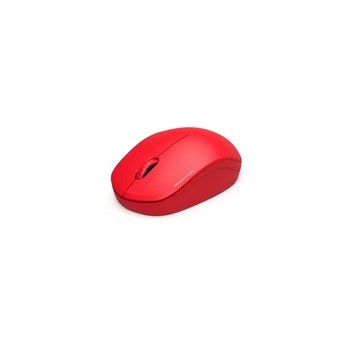 PORT bezdrátová myš Wireless COLLECTION, USB-A dongle, 2.4Ghz, 1600DPI, červená