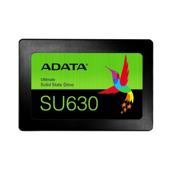 SSD ADATA SU630 1.92TB SATA 3D QLC Write speed 450 MBytes/sec Read speed 520 MBytes/sec 2,5" TBW 400 TB MTBF 2000000 hours ASU63