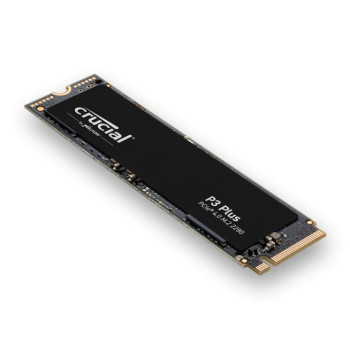SSD CRUCIAL P3 Plus 2TB M.2 PCIE NVMe 3D NAND Write speed 4200 MBytes/sec Read speed 5000 MBytes/sec TBW 440 TB MTBF 1500000 hou