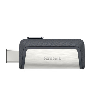 Pendrive SanDisk Ultra SDDDC2-128G-G46 (128GB, USB 3.1, USB-C, kolor czarny)
