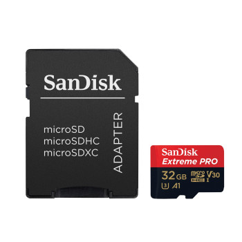 Karta pamięci SanDisk Extreme Pro SDSQXCG-032G-GN6MA (32GB, Class U3)