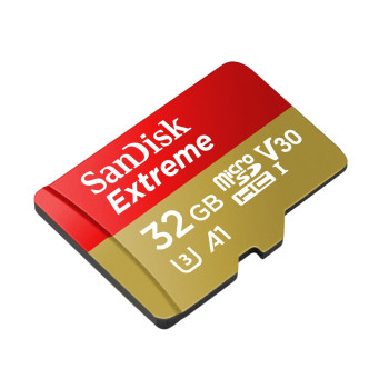 Karta pamięci SanDisk Extreme SDSQXAF-032G-GN6AA (32GB, Class U3, Adapter, Karta pamięci)