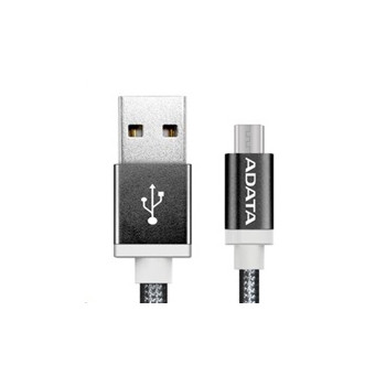 ADATA Micro USB kabel - USB A 2.0, 100cm, černý