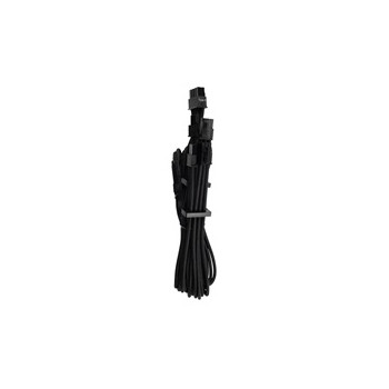 CORSAIR interní kabel Premium Individually Sleeved PCIe Cables (Dual Connector) Type 4 Gen 4 – Černá