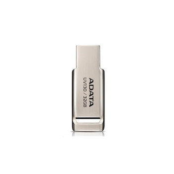 ADATA Flash Disk 32GB UV130, USB 2.0 Dash Drive, Champagne Gold, kovový