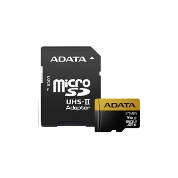 ADATA MicroSDXC karta 64GB UHS-I U3 + SD adaptér