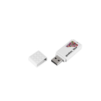 GOODRAM FLASHDRIVE 32GB USB 2.0 UME2 SPRING WHITE
