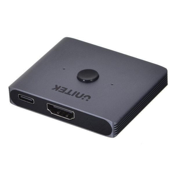 UNITEK PRZEŁĄCZNIK HDMI DWUKIERUNKOWY 2.1 8K 2NA1 UNITEK PRZEŁĄCZNIK HDMI DWUKIERUNKOWY 2.1 8K 2NA1