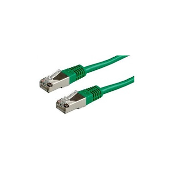 XtendLan patch kabel Cat5E, FTP - 1m, zelený (prodej po 10 ks)