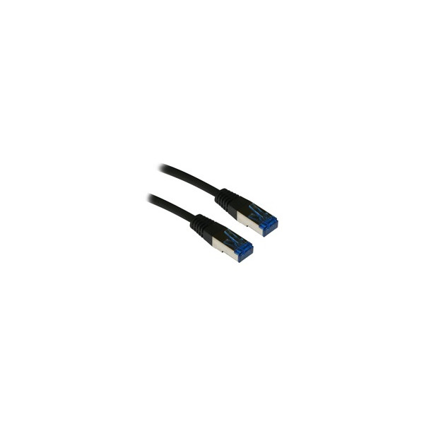 XtendLan patch kabel Cat6A, SFTP, LS0H - 0,25m, černý (prodej po 10 ks) XtendLan patch kabel Cat6A, SFTP, LS0H - 0,25m, černý (prodej po 10 ks)