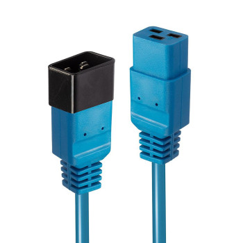CABLE POWER IEC EXTENSION 1M/BLUE 30120 LINDY