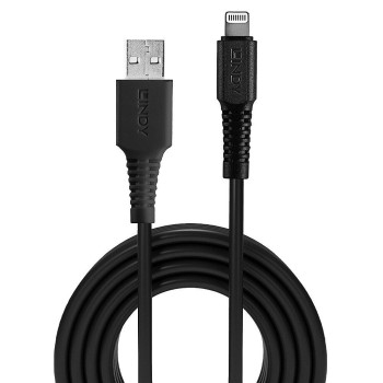 CABLE USB-A TO LIGHTNING 0.5M/BLACK 31319 LINDY