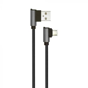 Kabel USB M - microUSB M 1M 2.4A