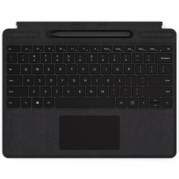 Microsoft Surface Pro X Signature Keyboard & Slim Pen Czarny Microsoft Cover port QWERTY Amerykański międzynarodowy