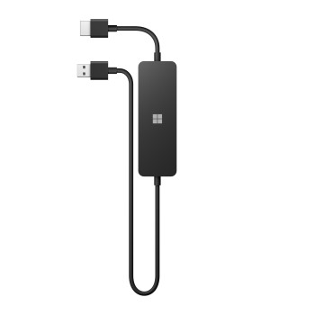 Microsoft UTH-00016 adapter kablowy HDMI Typu A (Standard) USB Typu-A Czarny