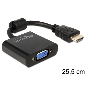 Adapter HDMI-A(M) - VGA(F) 25cm