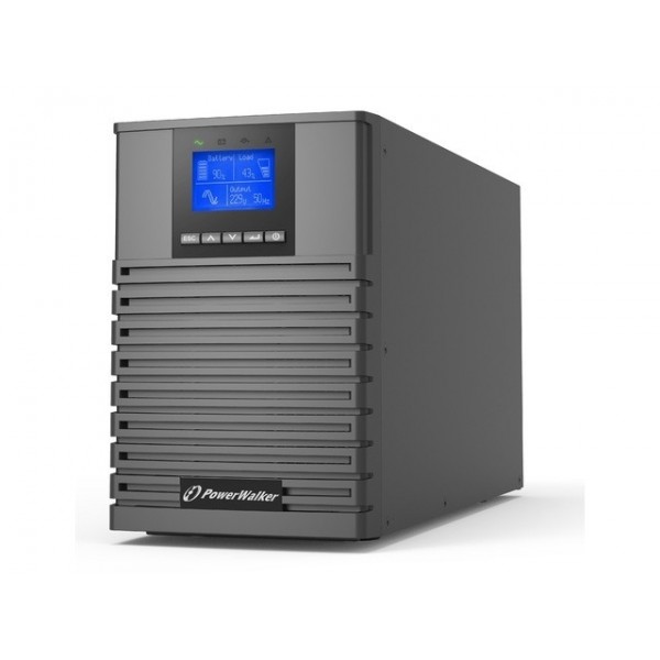 UPS POWERWALKER ON-LINE 1/1 fazy 1000VA ICT IOT PF1 USB/RS-232, 4X IEC C13, C14 EPO, wolnostojący UPS POWERWALKER ON-LINE 1/1 fazy 1000VA ICT IOT PF1 USB/RS-232, 4X IEC C13, C14 EPO, wolnostojący
