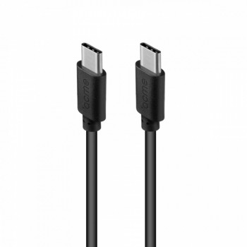 Kabel CB1051 USB-C(M) - USB-C(M), Power Delivery (PD60W), 1m, czarny