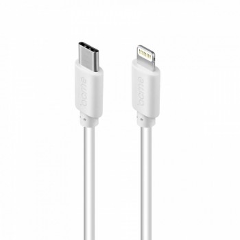 Kabel CB1061W Lightning(M) - USB-C(M), PD20W, 1m, biały