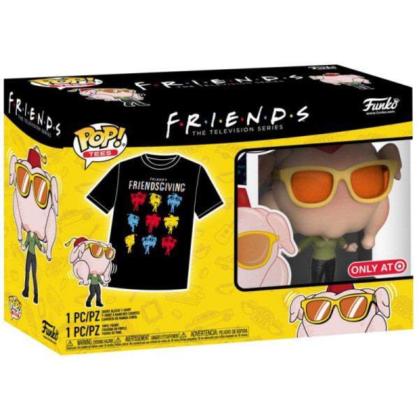 Funko POP! Figurka + T-shirt Monica Geller z indykiem Funko POP! Figurka + T-shirt Monica Geller z indykiem