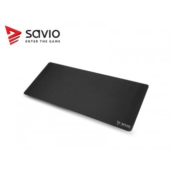 Podkładka pod mysz gaming SAVIO Black Edition Precision Control L 700x300x3mm, obszyta