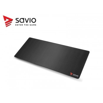 Podkładka pod mysz gaming SAVIO Black Edition Turbo Dynamic L 700x300x3mm, obszyta