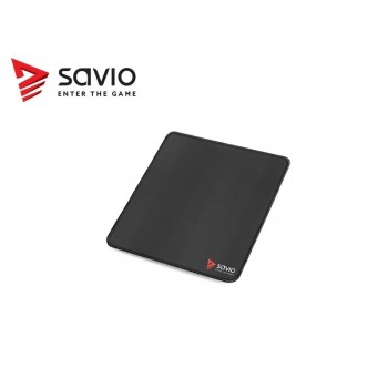 Podkładka pod mysz gaming SAVIO Black Edition Turbo Dynamic S 250x250x2mm, obszyta