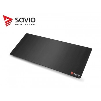 Podkładka pod mysz gaming SAVIO Black Edition Turbo Dynamic XL 900x400x3mm, obszyta
