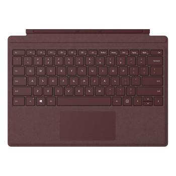Microsoft Surface Go Signature Type Cover Bordowy QWERTY Amerykański międzynarodowy