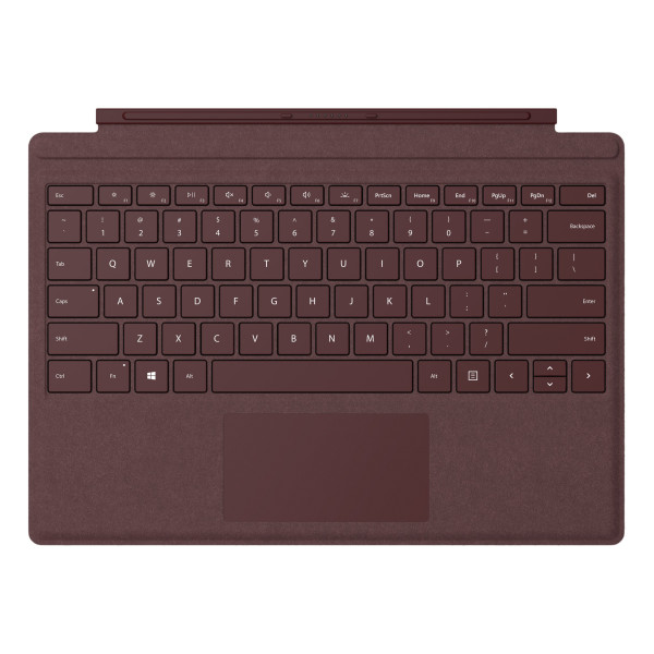 Microsoft Surface Go Signature Type Cover Bordowy QWERTY Amerykański międzynarodowy Microsoft Surface Go Signature Type Cover Bordowy QWERTY Amerykański międzynarodowy