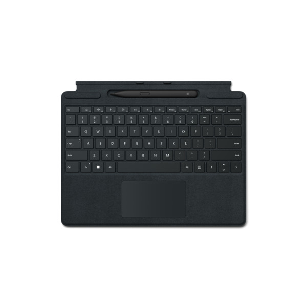 Microsoft Surface Pro Signature Keyboard with Slim Pen 2 Czarny Microsoft Cover port QWERTY Angielski Microsoft Surface Pro Signature Keyboard with Slim Pen 2 Czarny Microsoft Cover port QWERTY Angielski