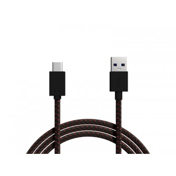 Kabel Cable USB 3.0 A USB-C 1m BLACK
