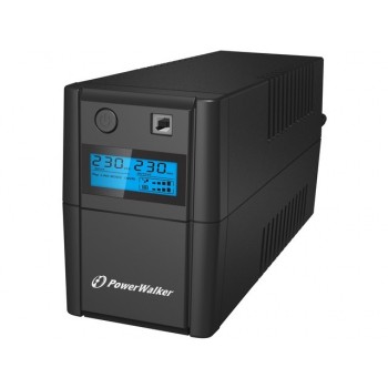 UPS LINE-INTERACTIVE 650VA 2X 230V PL OUT, RJ11 IN/OUT, USB, LCD