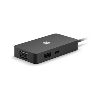 Microsoft USB-C Travel Hub USB 3.2 Gen 2 (3.1 Gen 2) Type-C 10000 Mbit s Czarny