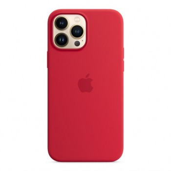 Etui silikonowe z MagSafe do iPhonea 13 Pro Max - (PRODUCT)RED