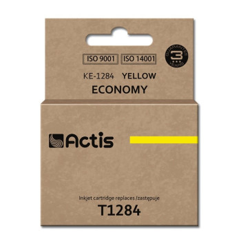 Tusz ACTIS KE-1284 (zamiennik Epson T1284, Standard, 13 ml, żółty)