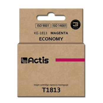 Tusz ACTIS KE-1813 (zamiennik Epson T1813, Standard, 15 ml, czerwony)