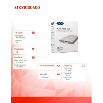 Dysk Portable SSDv2 1TB 2,5E STKS1000400