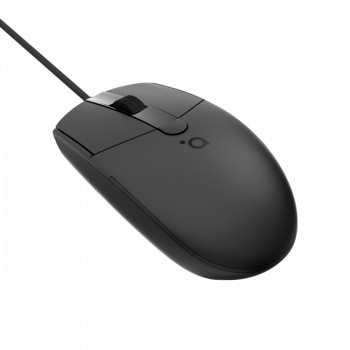 Mysz przewodowa MS19 , USB, 4 przyciski, czarna