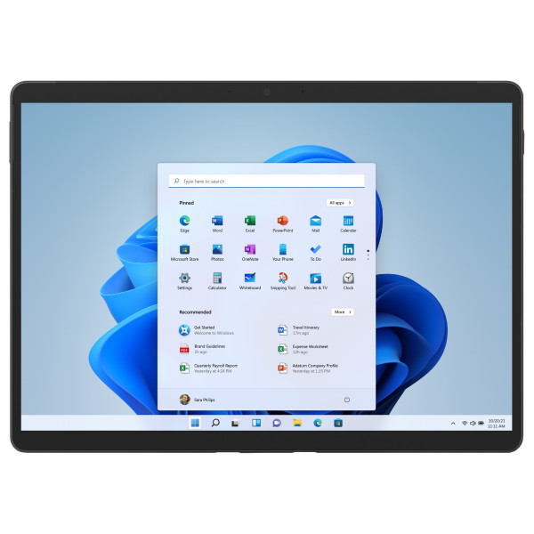 Microsoft Surface Pro 8 256 GB 33 cm (13") Intel® Core™ i5 8 GB Wi-Fi 6 (802.11ax) Windows 11 Home Grafitowy Microsoft Surface Pro 8 256 GB 33 cm (13") Intel® Core™ i5 8 GB Wi-Fi 6 (802.11ax) Windows 11 Home Grafitowy