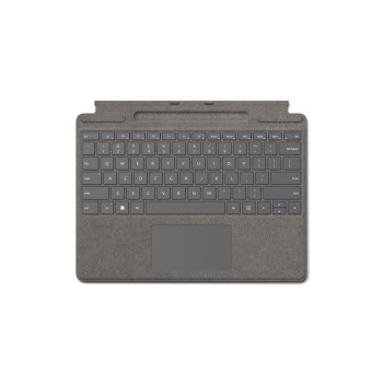 Microsoft Surface Pro Signature Keyboard Platyna Microsoft Cover port QWERTY Angielski