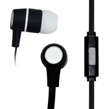 Słuchawki VAKOSS SK-214K (dokanałowe, z mikrofonem, kolor czarny
