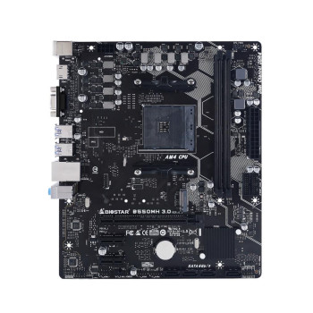 Mainboard BIOSTAR AMD B550 SAM4 Micro-ATX Memory DDR4 2xPCI-Express 3.0 1x 1xPCI-Express 3.0 16x 1xM.2 1x15pin D-sub 1xHDMI 1xAu