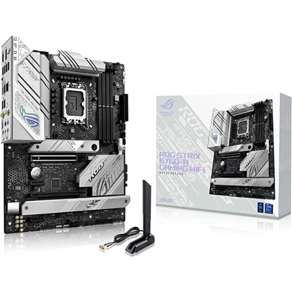 Mainboard ASUS Intel B760 Express LGA1700 ATX Memory DDR5 Memory slots 4 2xPCI-Express 3.0 1x 1xPCI-Express 3.0 16x 1xPCI-Expres Mainboard ASUS Intel B760 Express LGA1700 ATX Memory DDR5 Memory slots 4 2xPCI-Express 3.0 1x 1xPCI-Express 3.0 16x 1xPCI-Expres