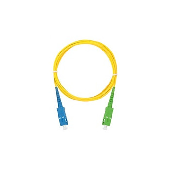 XtendLan simplexní patch kabel SM 9/125, OS2, SC-SC(APC), LS0H, 1m