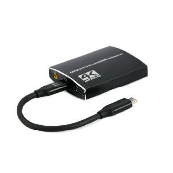 I/O ADAPTER USB-C TO HDMI/DUAL A-CM-HDMIF2-01 GEMBIRD