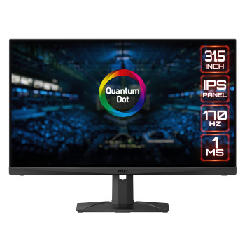 MSI MAG321QR QD monitor komputerowy 80 cm (31.5") 2560 x 1440 px Wide Quad HD Czarny