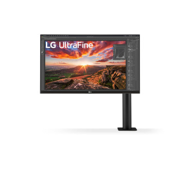 LG UltraFine Ergo 68,6 cm (27") 3840 x 2160 px 4K Ultra HD LED Czarny