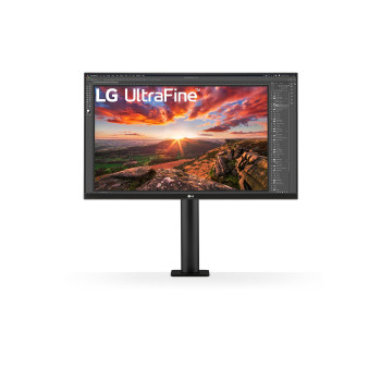 LG UltraFine Ergo 68,6 cm (27") 3840 x 2160 px 4K Ultra HD LED Czarny